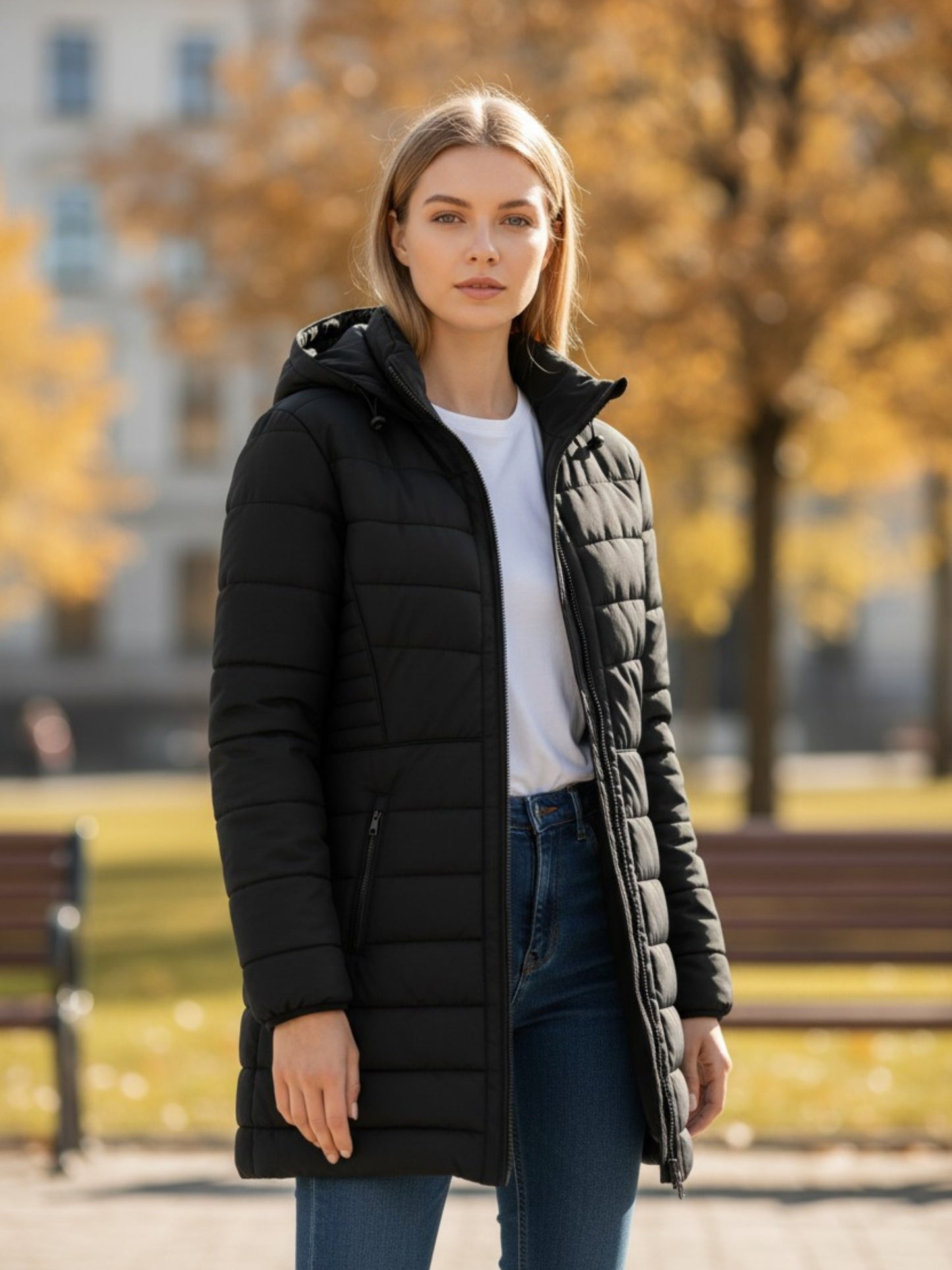 Ladies Long Thermal Jacket