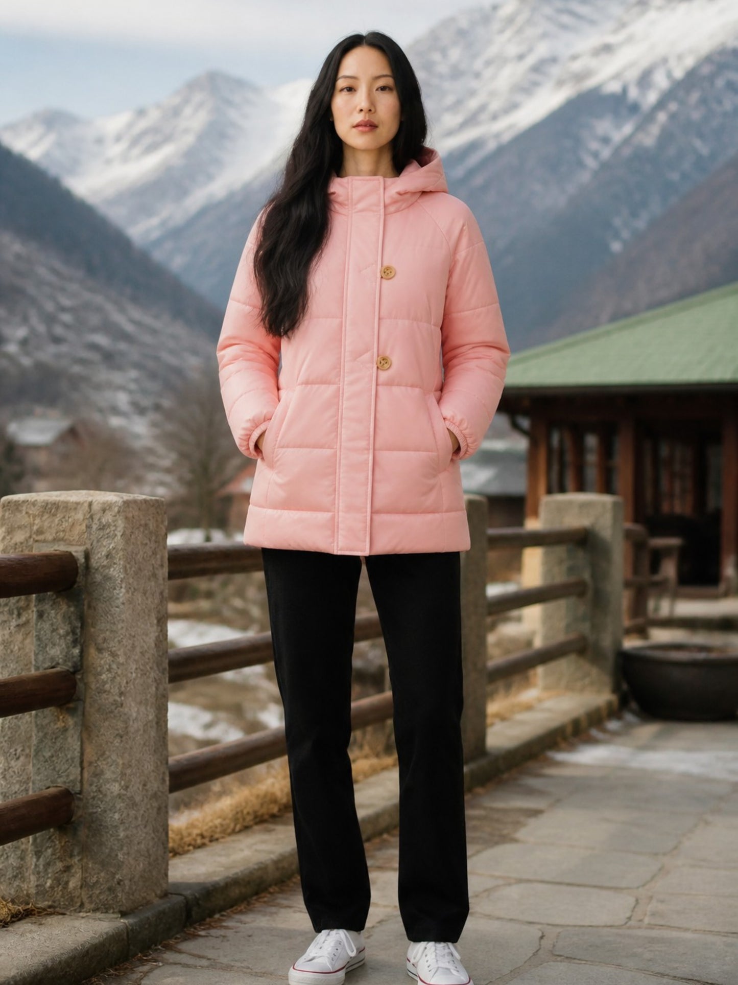 Ladies Jacket Peach